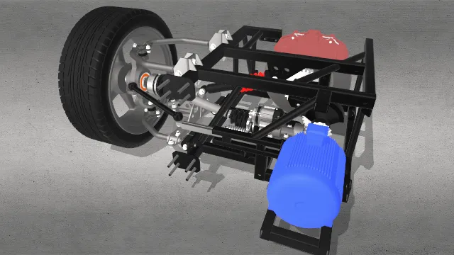 驱动单元模块机器装置模型