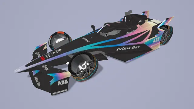 Formula E Gen3 电动方程式赛车3D模型