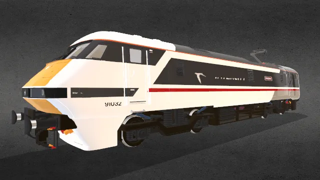 列车_英国铁路91型动力车