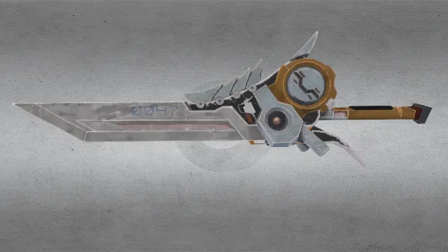 游戏装备道具机械剑武器