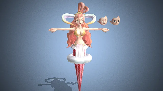 海贼王鱼人岛的龙宫王国公主  手办模型  动漫ip