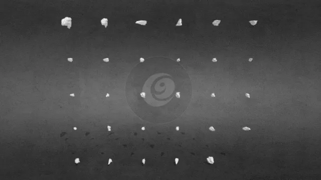 散落岩石收集地形碎片obj