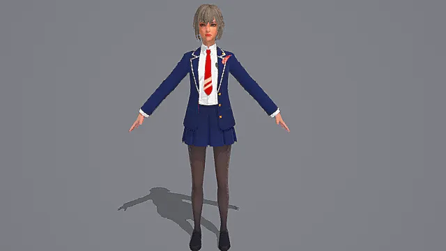 深蓝学院·元气型校园少女套装