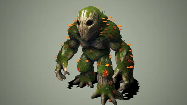 苔藓覆身  木质树人  森林  野性  守护者  怪物