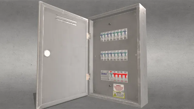 电气面板控制器空气开关铁箱