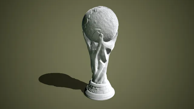 FIFA 世界杯大力神杯 高模雕刻模型