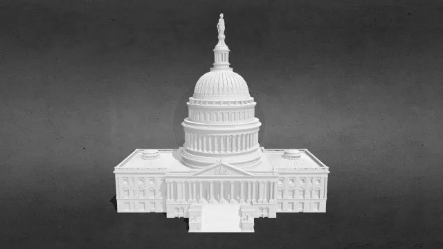 美国国会大厦stl.stl