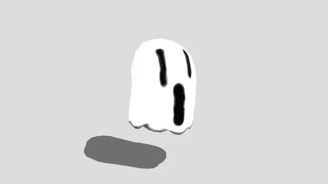 卡通风格幽灵鬼影幻影运动动画