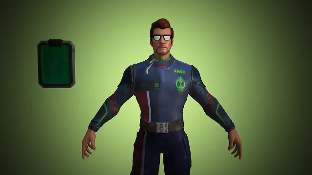 未来科技制服  3D 科幻角色  科技道具  科研人员