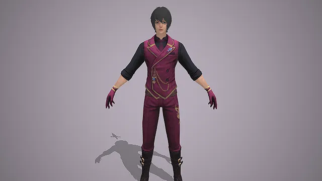 执事套装  西装马甲  优雅贵气感  贵族执事