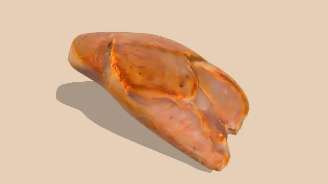 熟鸡胸肉食物肉类