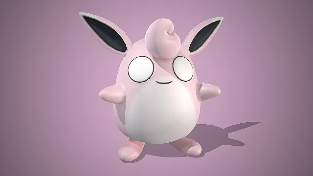 胖可丁  宝可梦  卡通形象  大耳造型