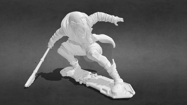 英雄联盟 双城之战 艾克(已拆件)stl.stl