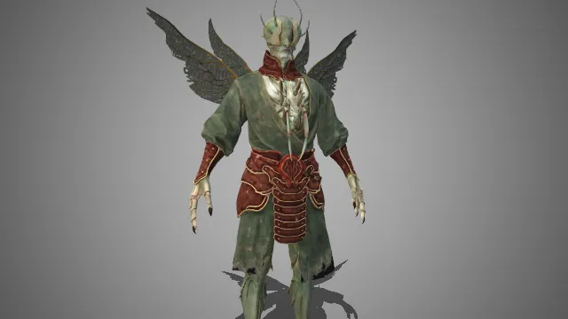 黑神话  蜻蜓精  游戏建模  角色  妖怪