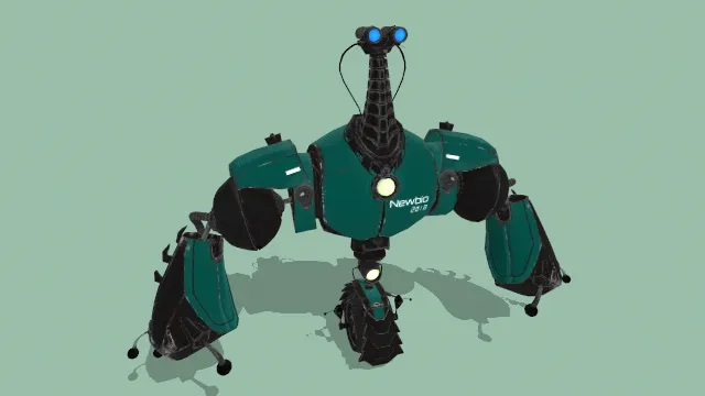 机器人科幻科技未来蒸汽朋克