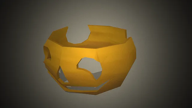 《植物大战僵尸》里南瓜壳模型