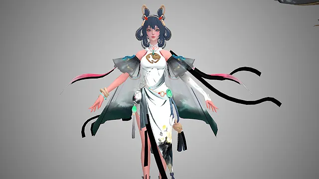 王者荣耀公孙离  墨染江湖  水墨江湖侠女  灵动飒爽