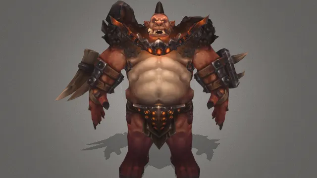 火之烙印食人魔游戏角色怪物人物模型