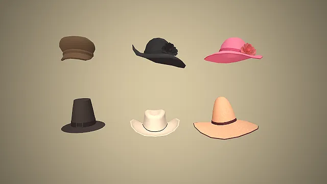 复古礼帽  装饰花朵  浅棕锥形帽  编织纹理