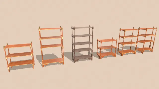 1800年代木质货架家具工具