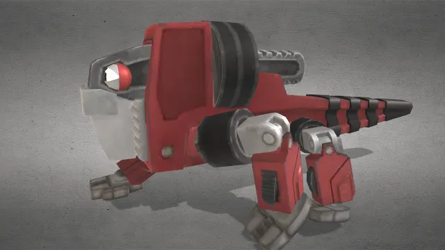 沃尔多机械跑行生物运动动画