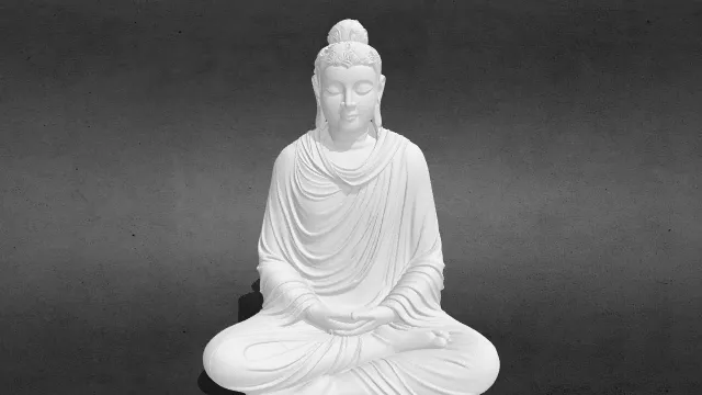 释迦摩尼佛像stl.stl