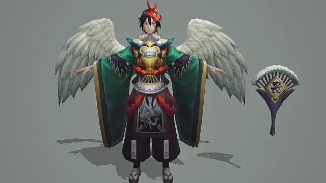 大天狗-凤羽鸣 角色模型