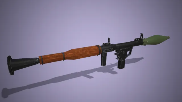 肩扛式榴弹炮 枪械 武器 军事 战争 射击 