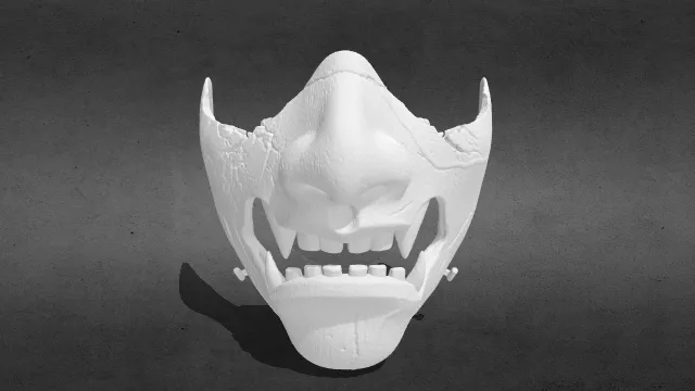 羊蹄山幽灵面具鬼厚obj