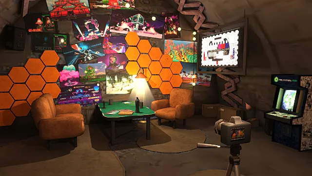 阿凡达网络摄像头 - 地堡3D模型