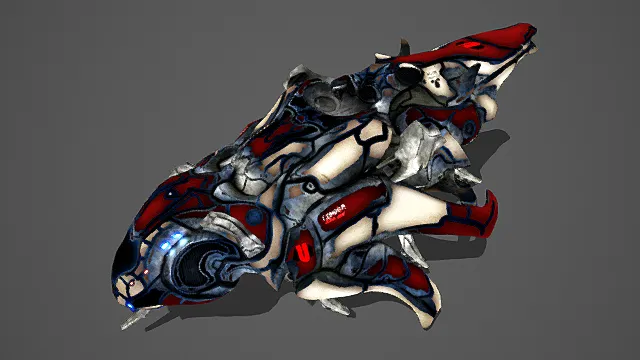 次世代战舰飞船Condor Spaceship 秃鹫飞船