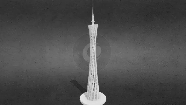 微缩场景地标 广州塔