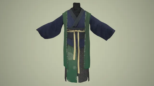 黑神话 四妹 衣服 服饰 pbr模型
