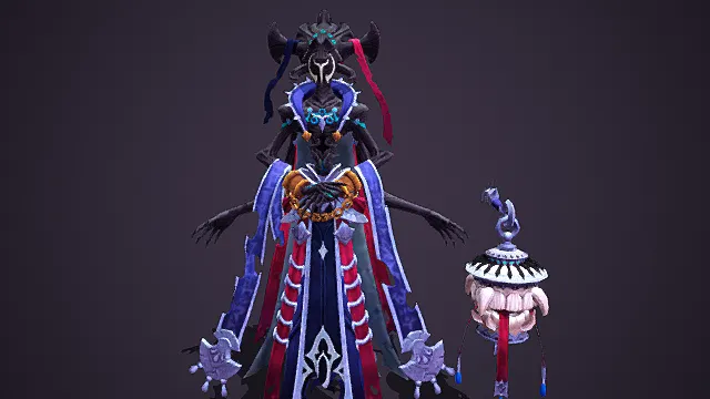 降级(V1.0)   韩风格人物游戏角色模型