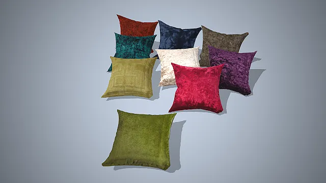 绒面质感抱枕  丝绒靠垫  轻奢软装  现代家居