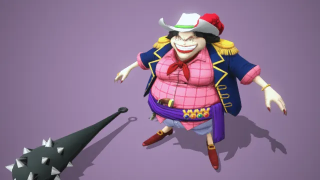 亚尔丽塔   铁棒  海贼王  动漫角色  女战士