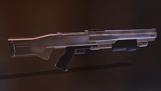 多管喷气式霰弹枪 武器 模型 射击 军事 枪械 