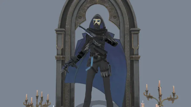 幻影刺客舞台角色蒙面人物