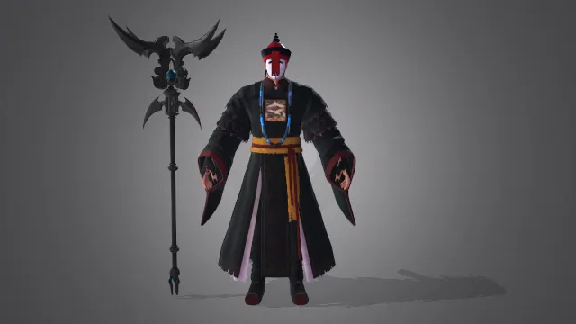 游戏模型 人物模型 僵尸（成男）游戏皮肤