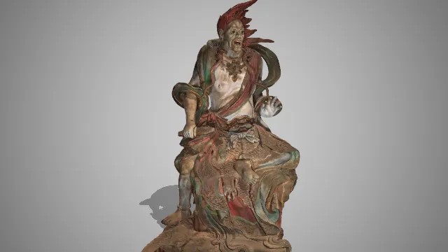 黑神话  石火柱  游戏模型  雕像  手办