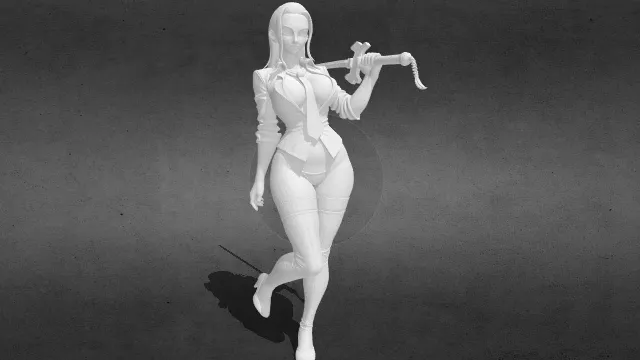 妮可·罗宾剑obj