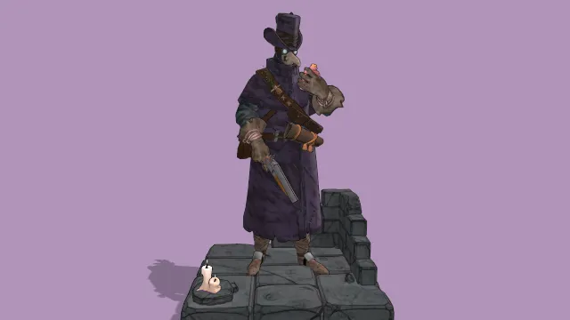 瘟疫医生乌鸦人物角色武器