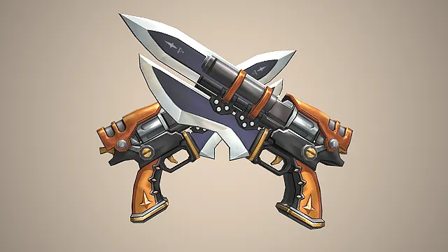 奇幻武器  突击枪  枪刃一体化  近战远战双用