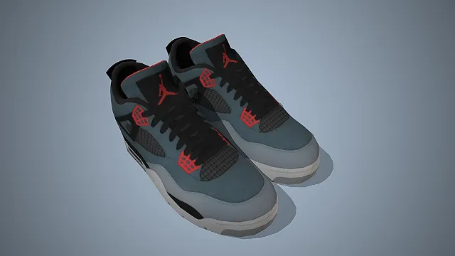 Air Jordan 4  中帮篮球鞋  潮流球鞋  复古运动风