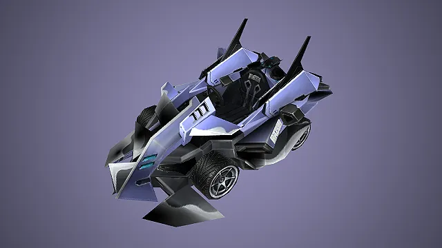 剃刀  科幻卡丁车  银紫机甲风  二次元载具