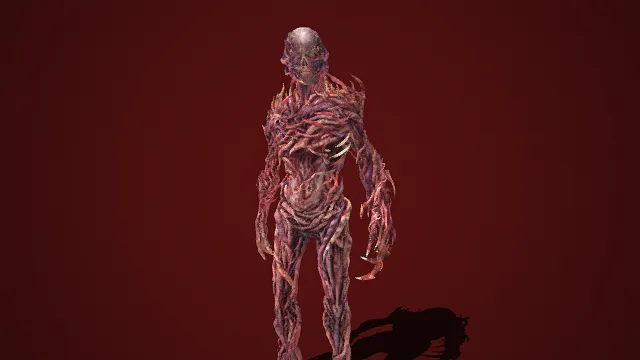 怪奇物语  威克纳  惊悚  畸变  藤蔓  骷髅化  颠倒世界  血肉组织的黏腻  反派怪物