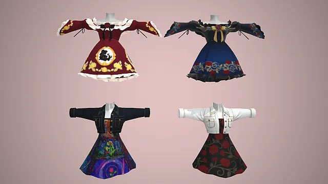 洛丽塔洋装  迪士尼IP联名  哥特甜酷风  童话风