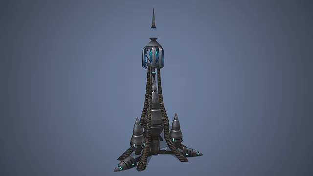 能量信标  水晶能源塔  外星科技装置  星际建筑