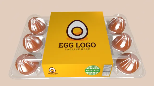 透明制作鸡蛋包装盒