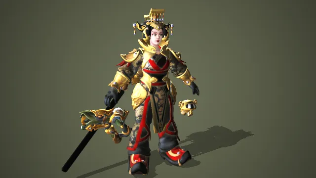 守望先锋2 美 皮肤 女皇 高精度+贴图